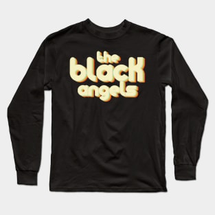 vintage color the black angels Long Sleeve T-Shirt